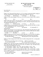 đề thi thử đại học thpt chuyên lê quí đôn