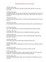 Những điều tôi đã học từ cuộc sống