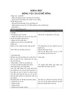 Giáo án khoa học tuần 32