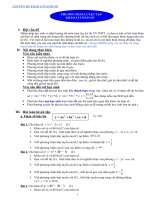 CHUYÊN đề KHẢO sát hàm số PHƯƠNG PHÁP LUYỆN tập KHẢO sát hàm số 