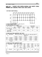 Đồ án môn học nền và móng 