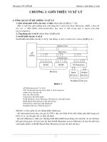 Bài giảng Vi Xử Lý - chương 1