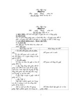 Thủ công lớp 1 HKII