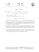 đề thi quốc tế 2007