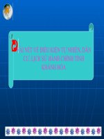 Địa lý: Dân cư Khánh Hòa