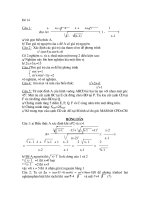 Đề 14-đáp án ôn tập vào THPT 2009-2010