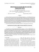 NHỮNG TÍNH CHẤT CÓ LỢI CHO SỨC KHỎE CỦA CÁC CẤU PHẦN TỪ MÀNG CẦU BÉO CỦA SỮA