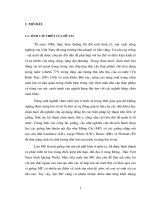 Luận văn nghiên cứu đánh giá khả năng sinh trưởng và cho thịt của ba tổ hợp lợn lai F1(LR x MC), F1(LW x MC) và f1(pi x MC) nuôi tr 