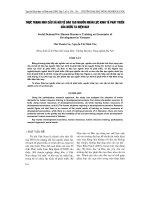 THựC TRạNG NHU CầU Xã HộI Về ĐàO TạO NGUồN NHÂN LựC KINH Tế PHáT TRIểN CủA NƯớC TA HIệN NAY