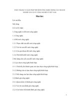 THỰC TRẠNG VÀ GIẢI PHÁP ĐỔI MỚI CÔNG NGHỆ TRONG CÁC DOANH NGHIỆP SẢN XUẤT CÔNG NGHIỆP Ở VIỆT NAM