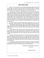 CÔNG TÁC QUẢN TRỊ TÀI CHÍNH TẠI BƯU ĐIỆN TỈNH HÀ TÂY