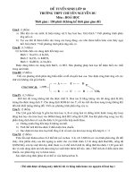 DE THI TUYEN 10 CHUYEN HOA (VII)