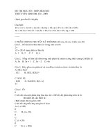 đề thi ĐH-CĐ-09