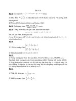 Đề ôn thi ĐH 16