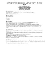 ĐỀ THI VAO 10 NĂM 2009-2010