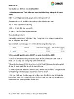 các bước xác định độ khó từ khoá seo