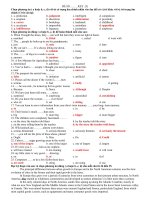 ÔN THI ĐH - ĐỀ 07