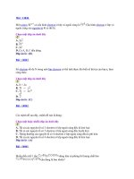 Bộ đề trắc nghiệm số 24 và đáp án môn Hóa