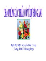 Bài giang Diện tích hình thang