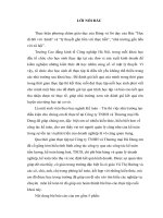 Một số giải pháp để hoàn thiện công tác Kế toán vào quá trình Kinh doanh của công ty