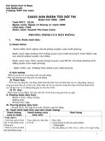 phương trình mặt phẳng(dự thi)