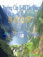 Khu vực Tây và Trung Âu