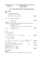 Đ.A tuyển chuyên Hóa 10 Khánh Hòa 2003-2004