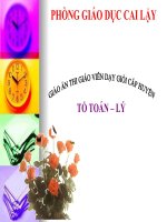 Duong thang SS - DT cat nhau