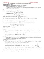 Đề thi thử ĐH (có đáp án) của Cục khảo thí