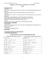 ôn thi tố nghiệp 09 tích phân (có chỉnh sửa)