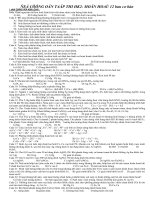 De cuong thi HK 2- HOA 12 CB
