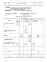 Kiểm tra HKI,đáp án