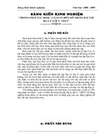 SKKN môn Địa Lý