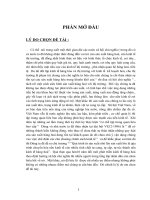 Sự cần thiết phải khôi phục và phát triển kinh tế hàng hoá ở Việt Nam