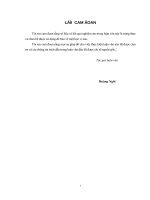 Phát triển kinh tế trang trại ở huyện phong điền, tỉnh thừa thiên huế 