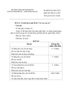 ĐỀ KIỂM TRA HỌC KÌ II MÔN MỸ THUẬT, LỚP 8 TRƯỜNG THCS HUỲNH PHƯỚC HUYỆN NINH PHƯỚC - TỈNH NINH THUẬN