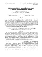 ĐẶC ĐIỂM BỆNH LÝ CỦA CHÓ PHÚ QUỐC MẮC BỆNH CARE VÀ ỨNG DỤNG KỸ THUẬT MIỄN DỊCH HUỲNH QUANG ĐỂ CHẨN ĐOÁN BỆNH 