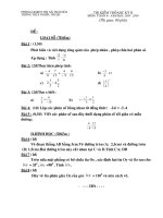 De KT Hoc ky II Toan 6