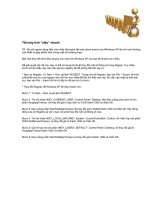 Tắt máy tính siêu nhanh