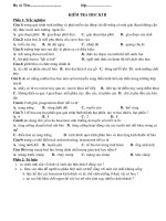 kiểm tra học kì 2 SH11