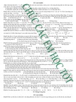 ÔN THI ĐẠI HỌC CẤP TỐC