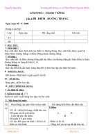 HÌNH HOC 6 HỌC KÌ I. CAO BANG