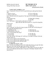 ĐỀ KT KỲ II-NGỮ VĂN 8.doc
