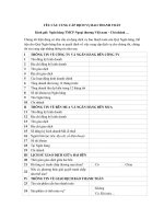 Mẫu yêu cầu cung cấp dịch vụ bao thanh toán 