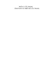 Tính toán và thiết kế cầu thang 