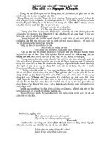 Cách hiểu mới 2 câu kết bài thơ Thu điếu