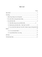 cơ sở lí hoá trong sinh học