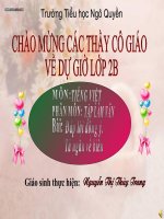 Đáp lời đồng ý. Tả ngắn về biển