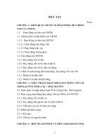 THỰC TRẠNG HOẠT ĐỘNG HUY ĐỘNG VỐN TẠI NHNNo & PTNT SÔNG CẦU - THÁI NGUYÊN 