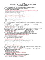 Đề thi thử Đại học- Cao đẳng-2009 (Cục Khảo thí và Kiểm định chất lượng giáo dục)